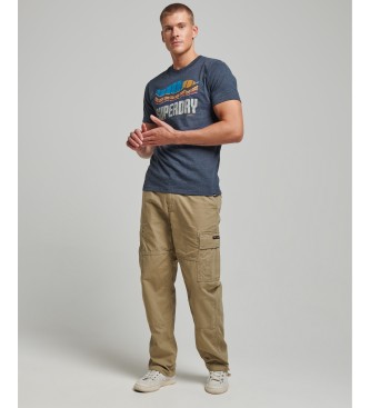 Superdry T-shirt with Vintage Logo Great Outdoors logo