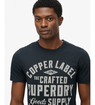 Superdry T-shirt Copper Label Relaxed marine