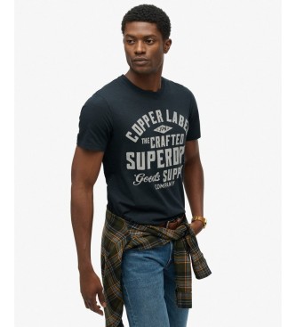Superdry T-shirt Copper Label Relaxed marine
