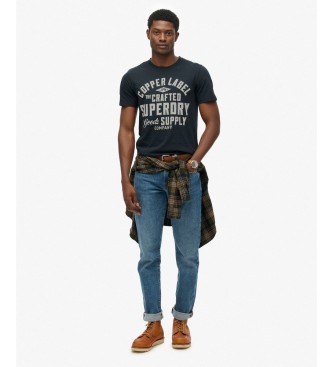 Superdry T-shirt Copper Label Relaxed marine