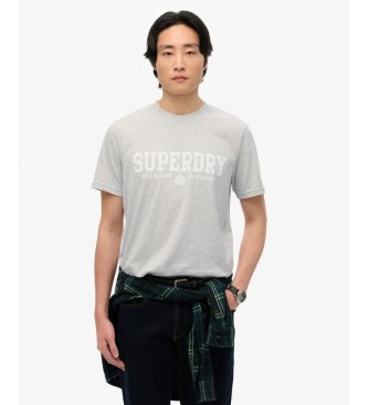 Superdry T-shirt Core Sports gris