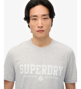 Superdry T-shirt Core Sports gris