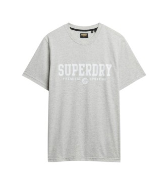 Superdry T-shirt Core Sports gris