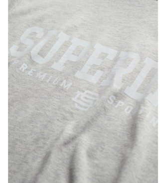 Superdry T-shirt Core Sports gris