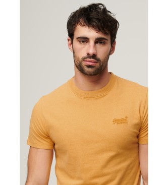 Superdry T-shirt med logotyp Essentiell gul