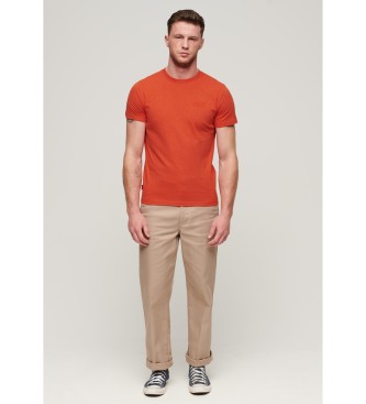 Superdry T-shirt med logo Essential orange