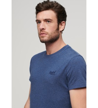 Superdry Camiseta con logotipo Essential azul