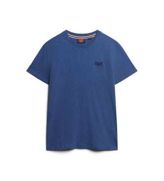 Superdry T-shirt com logtipo Azul essencial