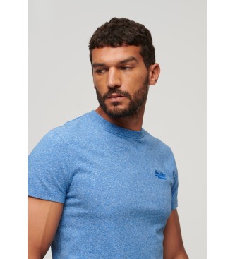 Superdry Majica z logotipom Essential blue
