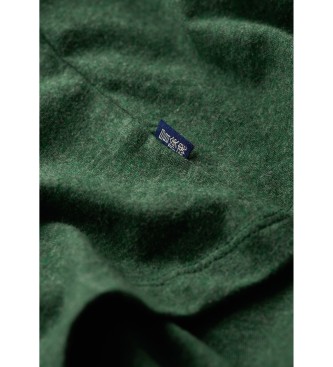Superdry T-shirt with logo Essential green