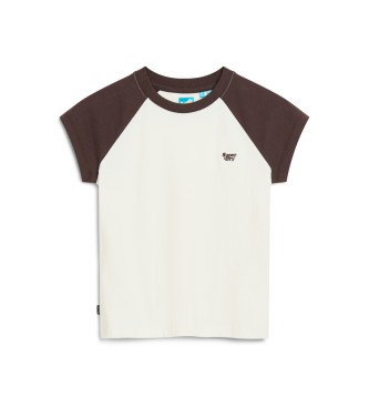 Superdry Majica z belim logotipom Essential