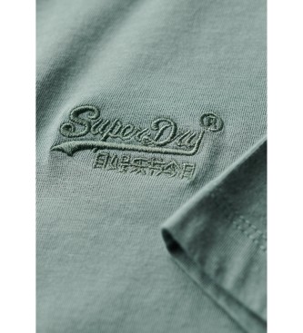 Superdry Essential T-shirt in green organic cotton