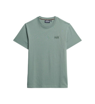 Superdry Essential T-shirt in green organic cotton