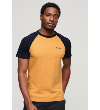 Superdry Essentile oranje honkbalshirt