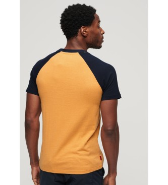 Superdry Bistvena oranžna baseballska majica