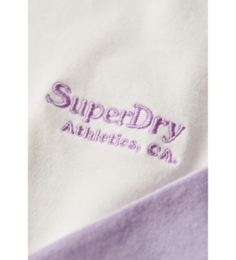 Superdry Baseball T-shirt met logo Essentieel lila