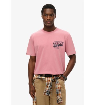 Superdry Trade Tools T-shirt pink