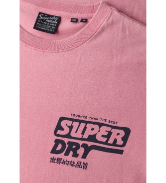 Superdry Trade Tools T-shirt pink