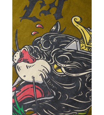 Superdry Neo Trad Tattoo zelena majica
