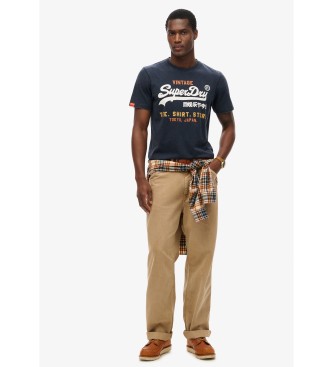 Superdry Maglietta vintage Cali Navy