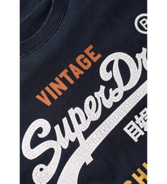 Superdry Maglietta vintage Cali Navy