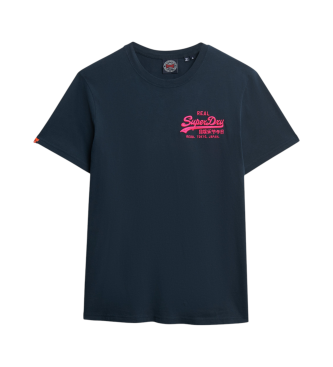Superdry T-shirt vintage marine