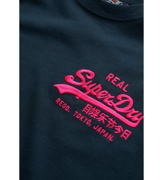 Superdry T-shirt vintage marine