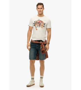 Superdry Vintage Tokio majica bela