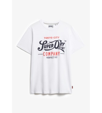 Superdry Vintage Tokio majica bela