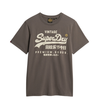 Superdry Vintage Workwear T-shirt schwarz