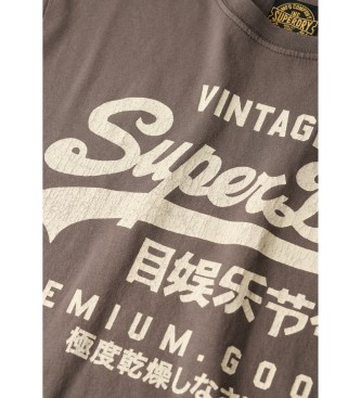 Superdry Vintage Workwear T-shirt schwarz
