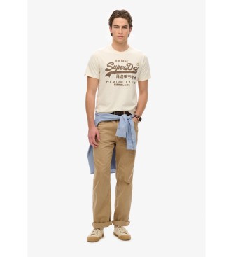 Superdry Vintage Workwear T-shirt wei
