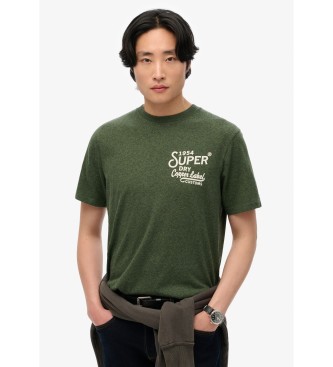 Superdry Copper Label green relaxed fit T-shirt