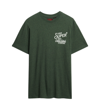 Superdry Copper Label green relaxed fit T-shirt