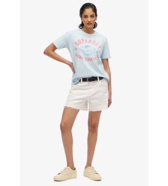 Superdry Lo-fi Outdoor T-shirt blauw