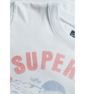 Superdry Lo-fi Outdoor T-shirt blauw