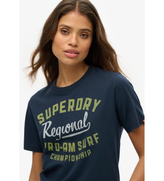 Superdry Lo-fi Outdoor-T-Shirt navy