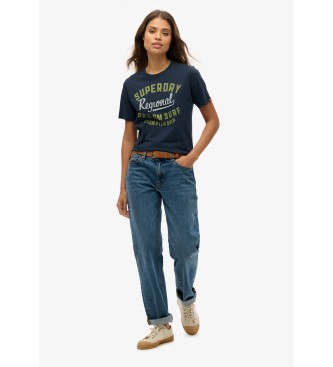 Superdry Lo-fi Outdoor-T-Shirt navy