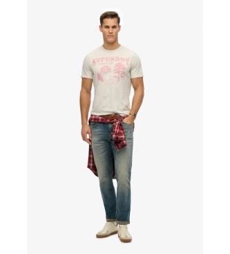 Superdry Lo-fi Outdoor-T-Shirt Mono grau