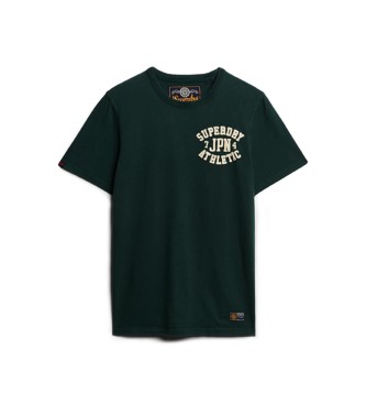 Superdry Vintage Athletic groen T-shirt