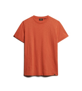 Superdry Flamed short sleeve t-shirt with orange round neckline