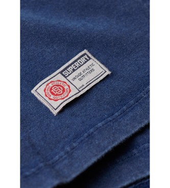 Superdry Camiseta de manga corta Vintage Athletic marino