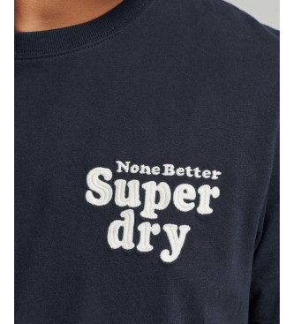 Superdry Vintage Cooper Classic marinbl kortrmad T-shirt