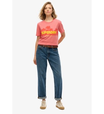 Superdry Outdoor T-shirt rood