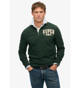 Superdry Vintage Athletic grnes Poloshirt