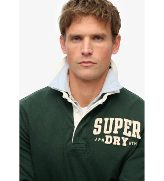 Superdry Vintage Athletic grnes Poloshirt