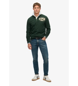 Superdry Vintage Athletic grnes Poloshirt