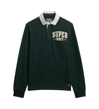 Superdry Vintage Athletic grnes Poloshirt