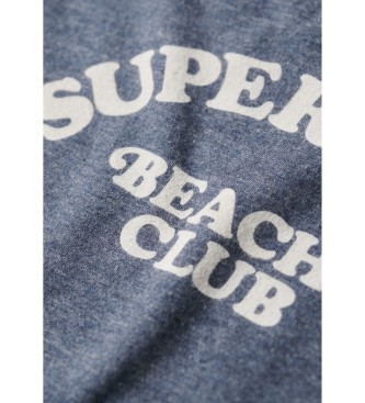 Superdry Camiseta de tirantes Essential azul