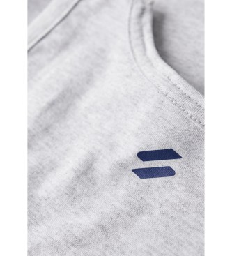 Superdry Relaxed fit Sportswear grey tank top